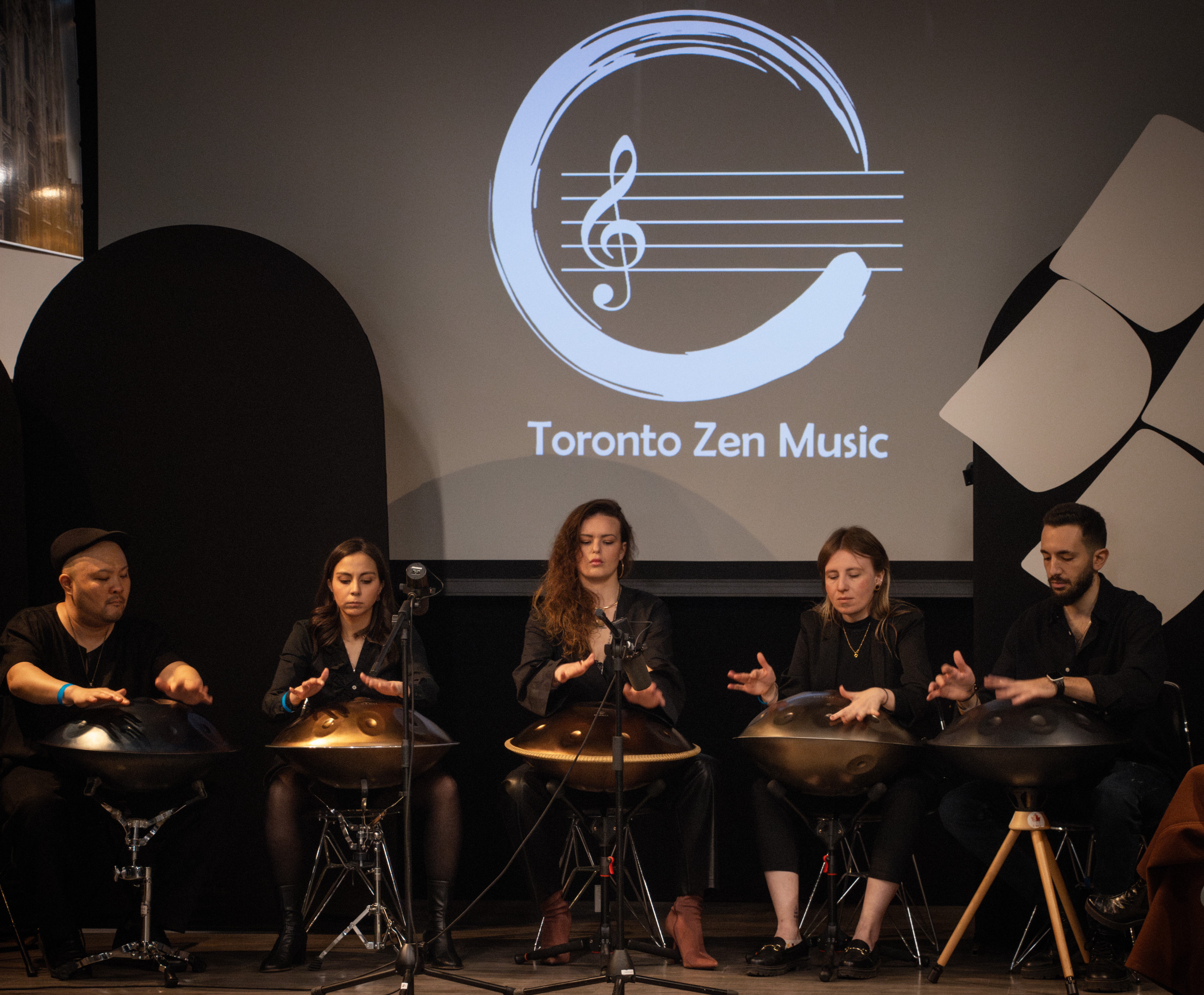 Music event with students performing